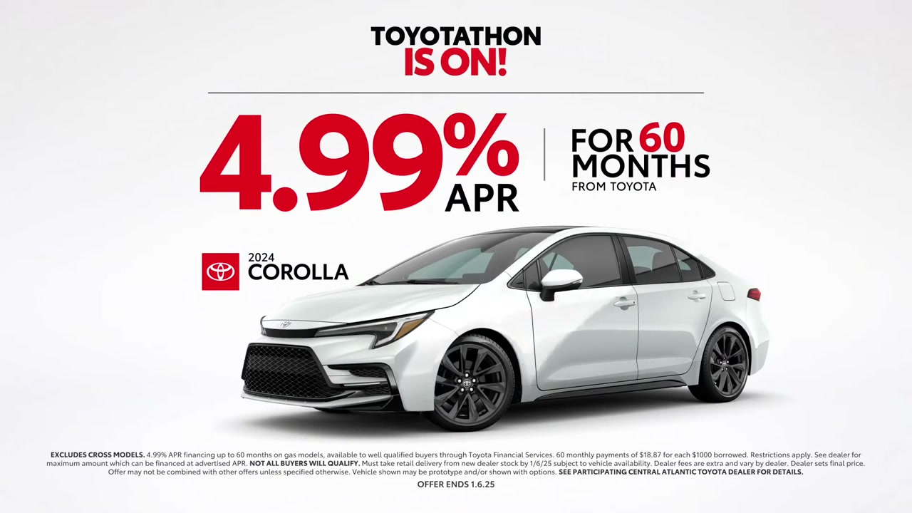 Toyota — Toyotathon Is On